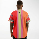 Chili Pepper Colorblock Trio Button Front Jersey Button Front Shirt - Thathoodyshop