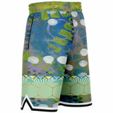 Dragonfly Abstract Print Basketball Shorts Basketball Shorts - Thathoodyshop