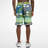 Dragonfly Abstract Print Basketball Shorts Basketball Shorts - Thathoodyshop
