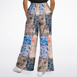 Dolores Park SW Patchwork Stretchy Phat Bellbottoms Flare Leg Pants - Thathoodyshop