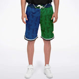 Golf Edinburgh Basketball Shorts Basketball Short Rib - AOP - Thathoodyshop