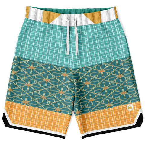 Daybreak Basketball Shorts Basketball Short Rib - AOP - Thathoodyshop