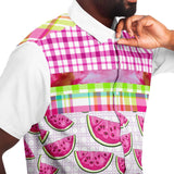 Tasty Treat S/S Button Down Shirt Short Sleeve Button Down Shirt - AOP - Thathoodyshop