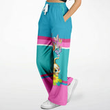 Maxwell Pink Flare Leg Joggers Flare Joggers - Thathoodyshop