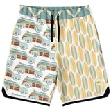 Surf's Up Basketball Shorts Basketball Short Rib - AOP - Thathoodyshop