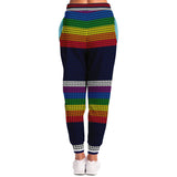Royal Navy PSU Rainbow Stripe Fleece Joggers Joggers - Thathoodyshop