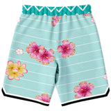 The Catamaran Basketball Shorts Basketball Short Rib - AOP - Thathoodyshop