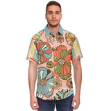 So Good! S/S Button Down Shirt Short Sleeve Button Down Shirt - AOP - Thathoodyshop