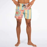 So Good! Dunkies Swim Trunks Men - AOP - Thathoodyshop