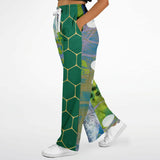 Dragonfly Honeycomb SW Stretchy Phat Bellbottoms Bellbottoms - Thathoodyshop