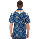 The Regal Beagle S/S Button Down Shirt Short Sleeve Button Down Shirt - AOP - Thathoodyshop