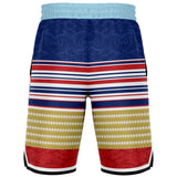 Queen of Sheba Basketball Shorts Basketball Short Rib - AOP - Thathoodyshop