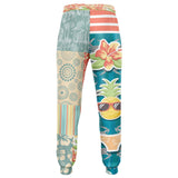 Surf's Up Kowabunga Stretch Poly Joggers Joggers - Thathoodyshop
