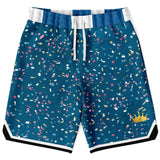Confetti on Me Basketball Shorts (Unisex) Basketball Short Rib - AOP - Thathoodyshop