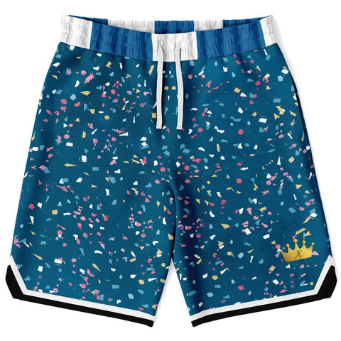 Confetti on Me Basketball Shorts (Unisex) Basketball Short Rib - AOP - Thathoodyshop
