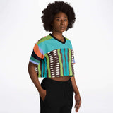 Trinidad Crop Jersey Cropped Football Jersey - AOP - Thathoodyshop