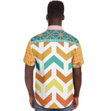 Daybreak S/S Button Down Shirt Short Sleeve Button Down Shirt - AOP - Thathoodyshop