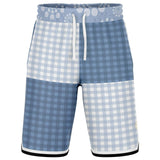 Blue Lagoon Basketball Shorts Basketball Short Rib - AOP - Thathoodyshop