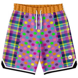 Mercury Retrograde Purple Vertical Basketball Shorts Basketball Shorts - Thathoodyshop
