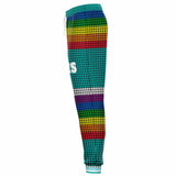 Green Mosaic OG San Diego Fleece Joggers Joggers - Thathoodyshop