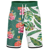 Tropical Reflection Basketball Shorts Basketball Short Rib - AOP - Thathoodyshop