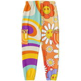 Happy Valley Retro Floral Cargo Joggers Cargo Sweatpants - Thathoodyshop