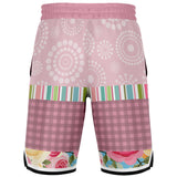 Give Me Some Sugar Basketball Shorts Basketball Short Rib - AOP - Thathoodyshop