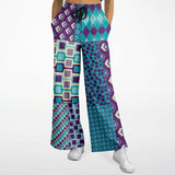 Purple Jetson Flare Leg Joggers Joggers - Thathoodyshop