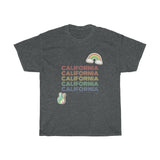 Peace Love & California Tee - Thathoodyshop