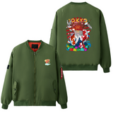 Sun Over Japan Asian Art Bomber Jacket Jacket - Thathoodyshop
