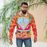 Peace, Love & Wanderlust Unisex Pullover Hoodie All Over Prints - Thathoodyshop