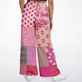 Gypsy Beat Patchwork Stretchy Phat Bellbottoms Wide Leg Pants - Thathoodyshop
