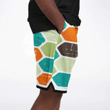 My Geo Life Basketball Shorts Basketball Short Rib - AOP - Thathoodyshop