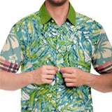 Galapagos S/S Button Down Shirt Short Sleeve Button Down Shirt - Thathoodyshop