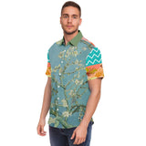 Pleasure Point S/S Button Down Shirt Short Sleeve Button Down Shirt - AOP - Thathoodyshop