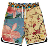 The Generation Gap Basketball Shorts Basketball Short Rib - AOP - Thathoodyshop