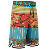 Cheery-Cherry Basketball Shorts Basketball Short Rib - AOP - Thathoodyshop