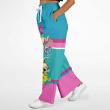 Maxwell Pink Flare Leg Joggers Flare Joggers - Thathoodyshop