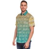 Atlantis LTD S/S Button Down Shirt Short Sleeve Button Down Shirt - AOP - Thathoodyshop