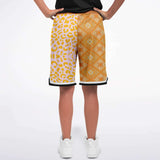 Coral Gables Basketball Shorts Basketball Short Rib - AOP - Thathoodyshop