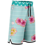 The Catamaran Basketball Shorts Basketball Short Rib - AOP - Thathoodyshop