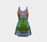 Peace Love Atlantis Dress Flare Dress - Thathoodyshop