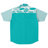 Grand Cayman S/S Button Down Shirt Short Sleeve Button Down Shirt - AOP - Thathoodyshop