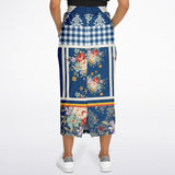 Porcelain Fleur Pocket Maxi Skirt Long Skirt - Thathoodyshop