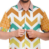 Daybreak S/S Button Down Shirt Short Sleeve Button Down Shirt - AOP - Thathoodyshop