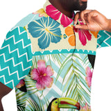 The Catamaran S/S Button Down Shirt Short Sleeve Button Down Shirt - AOP - Thathoodyshop