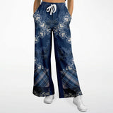 Blue Mystic Flare Leg Joggers Flare Joggers - Thathoodyshop