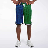 Golf Edinburgh Basketball Shorts Basketball Short Rib - AOP - Thathoodyshop