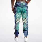 Mykonos Floral Patchwork Unisex Cargo Sweats Cargo Sweats - Thathoodyshop