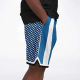 Smooth Sailing Basketball Shorts Basketball Short Rib - AOP - Thathoodyshop